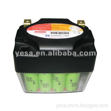 12V2.5Ah Motorcycle Starter Battery with A123 LiFePO4